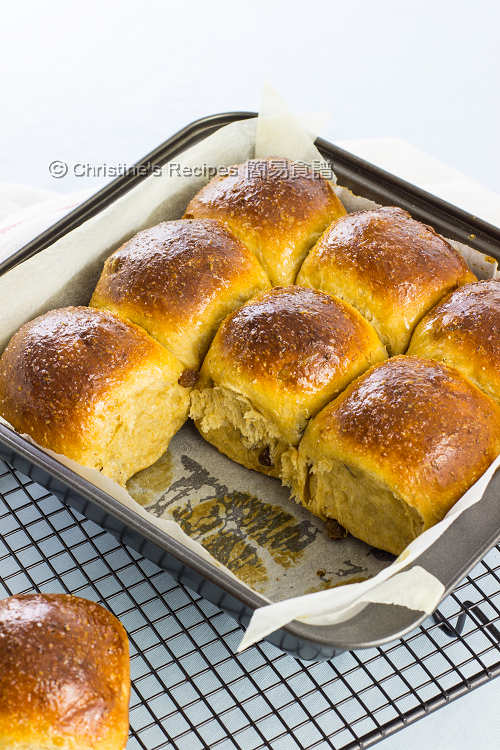 黑糖提子全麥餐包