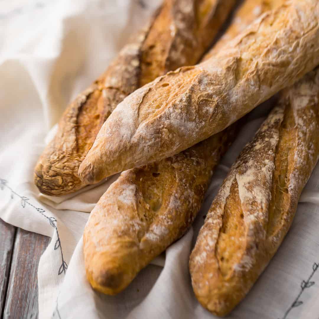 Instant Yeast Baguettes