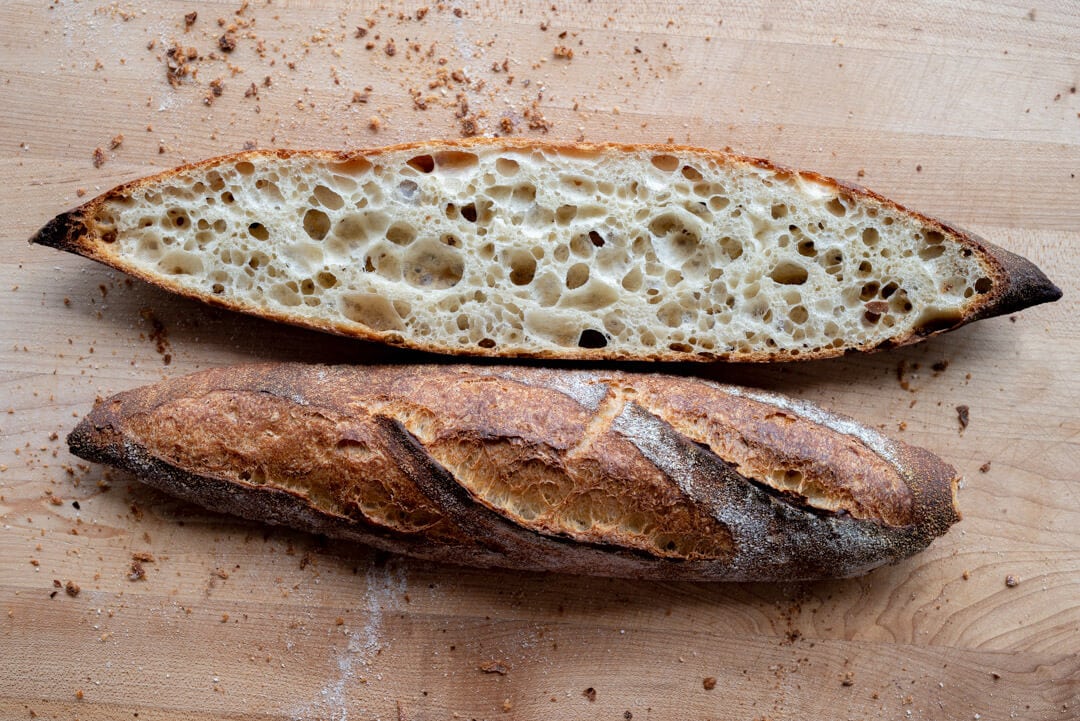 Sourdough Baguettes